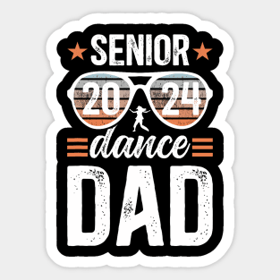 Dance Senior Dad 2024 Sticker